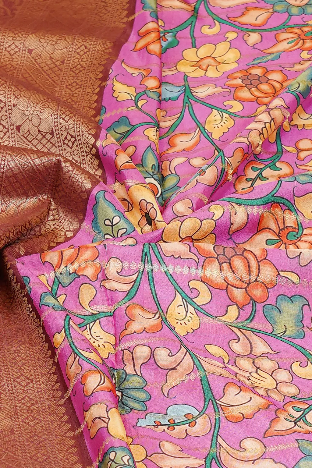 Orchid Vine Fancy Saree