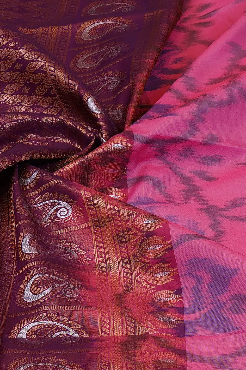 Majestic Orchid Semi Soft Silk Saree
