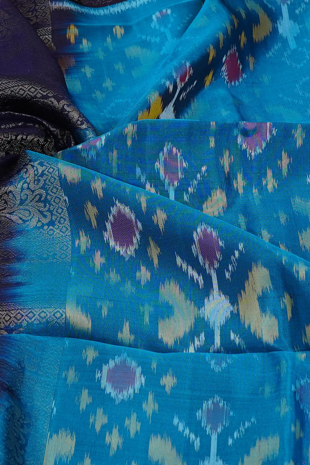 Royal Blue Soft Silk Saree
