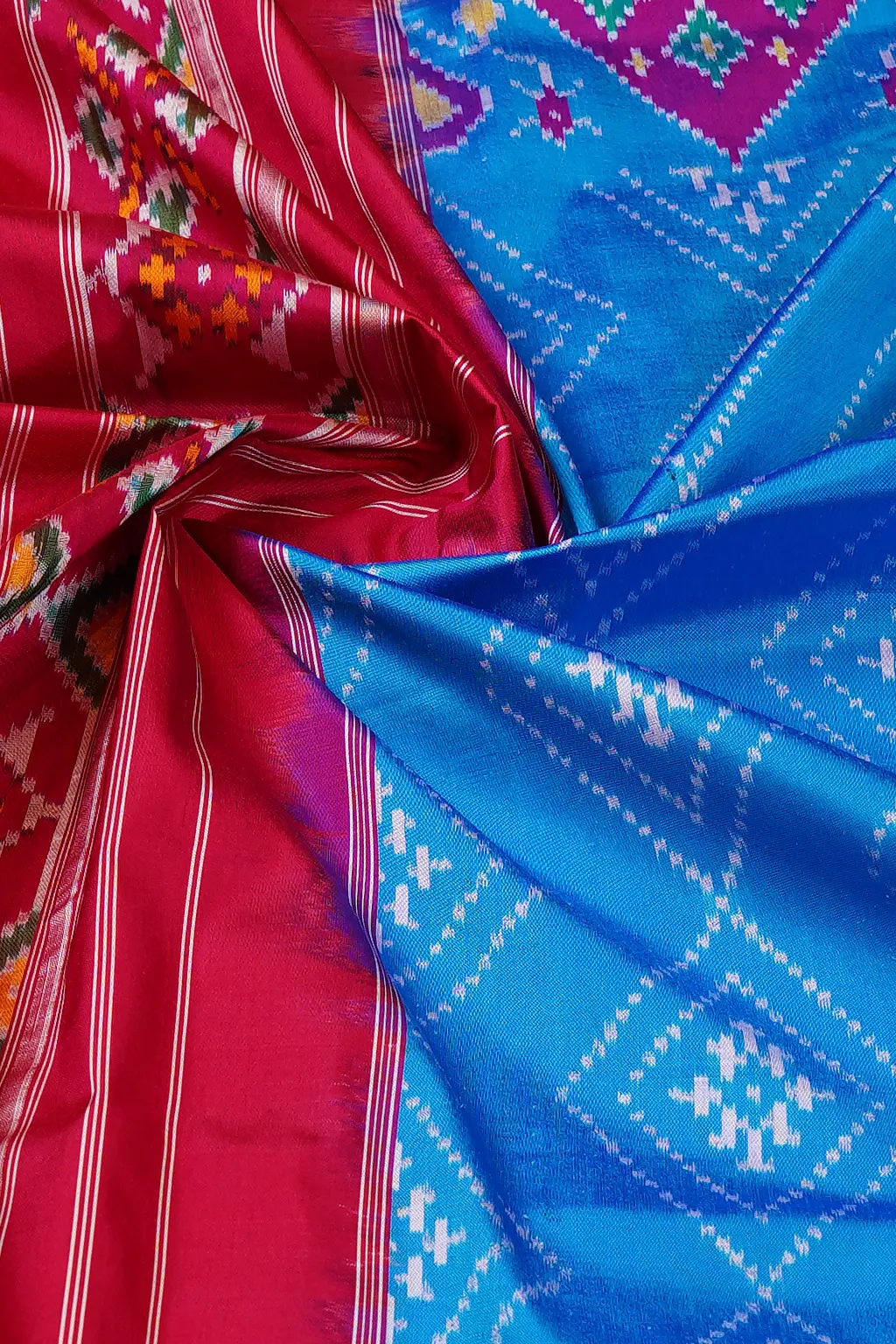 Sky Blue Heritage Silk