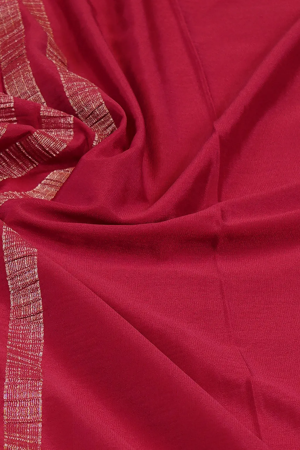 Ruby Rush Semi Mysore Silk Saree