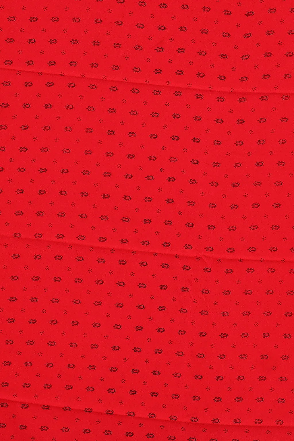 Scarlet Lotus Printed Crepe - Image 3