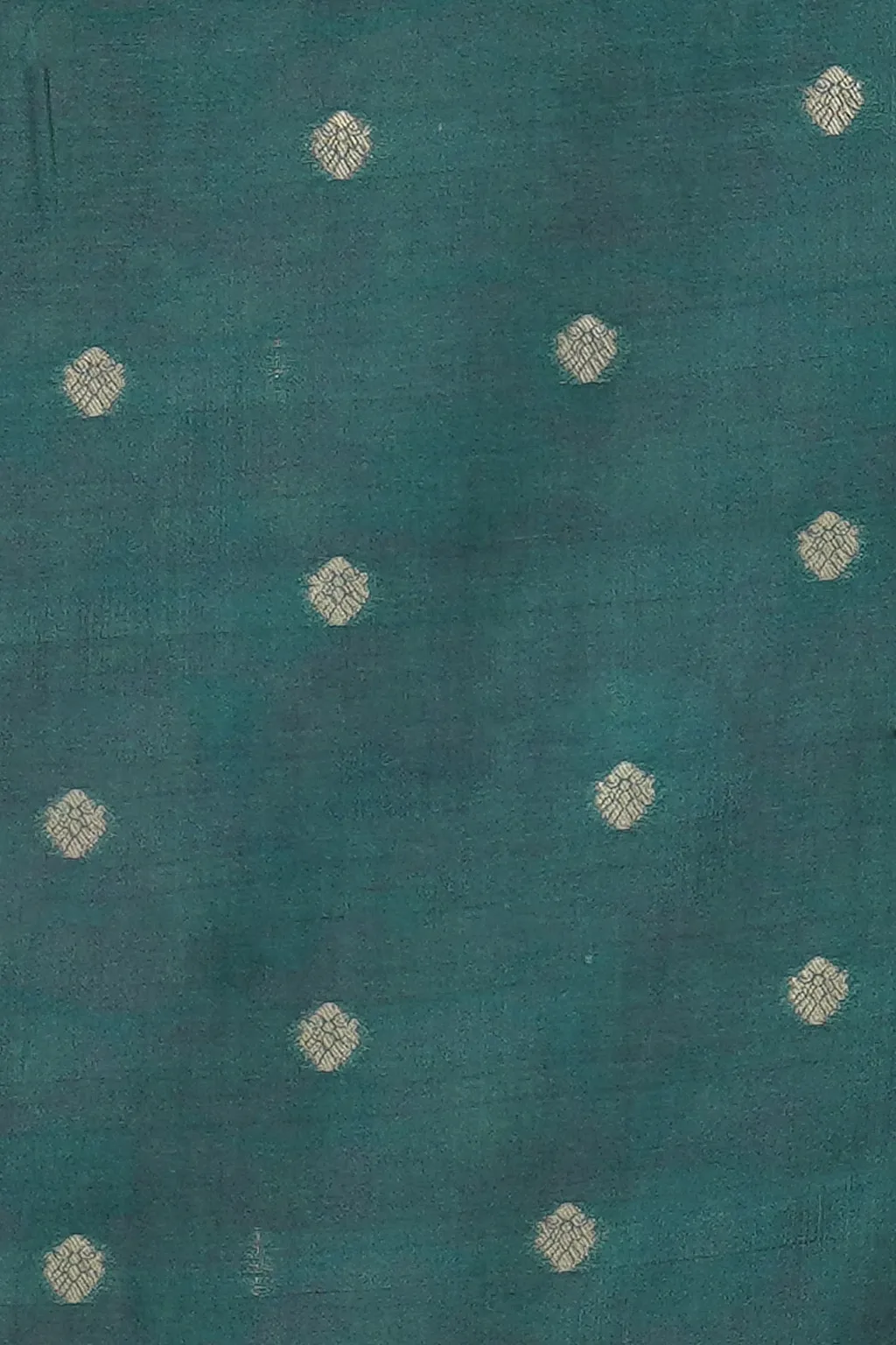 Rani Teal Fancy Saree - Image 3