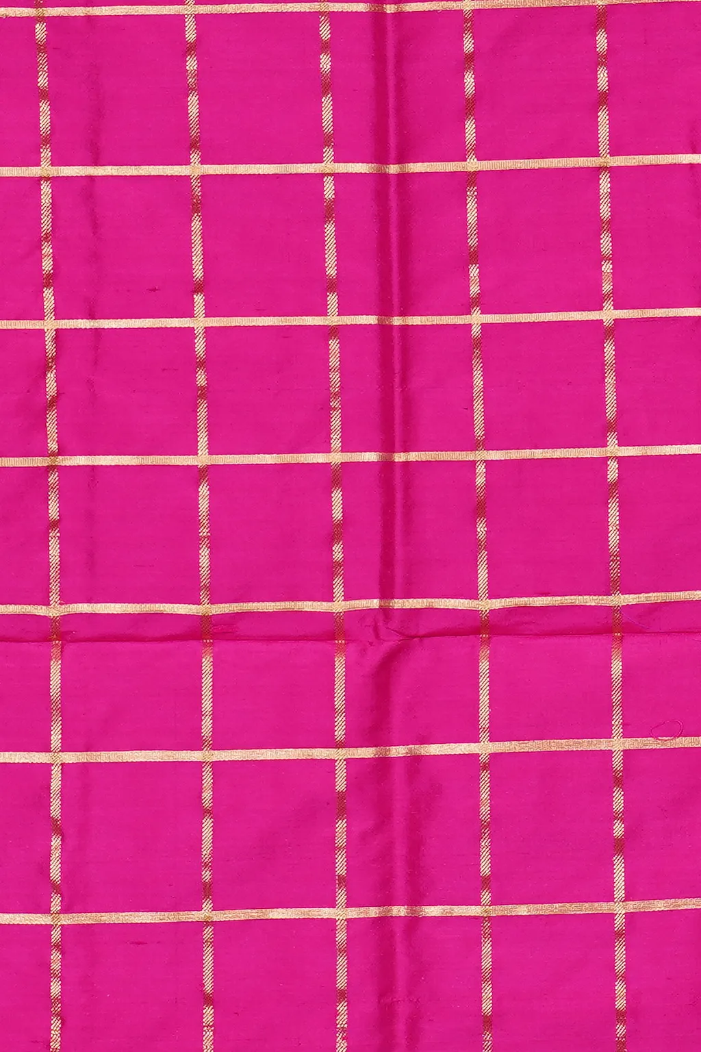 Emerald Check Pink Silk - Image 3