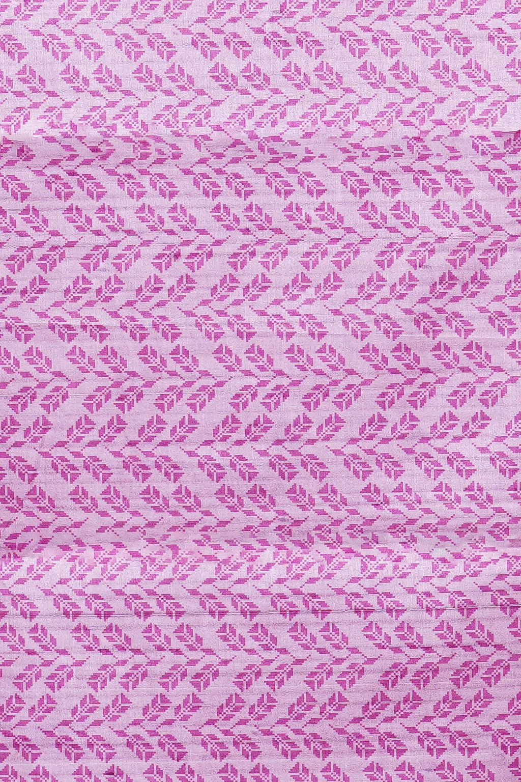 Pink Butta Bloom Semi Tussar Saree - Image 3