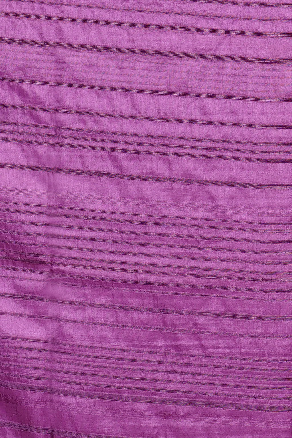 Magenta Semi Tussar Embroidered Saree - Image 3