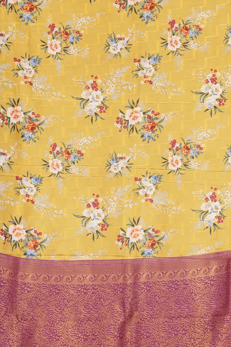 Golden Rose Fancy Saree