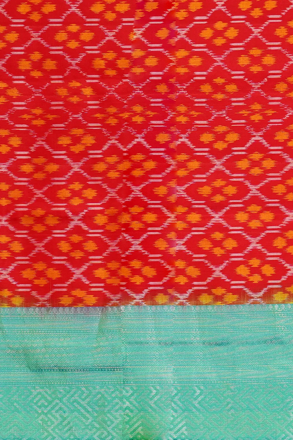 Crimson Glow Soft Silk Saree