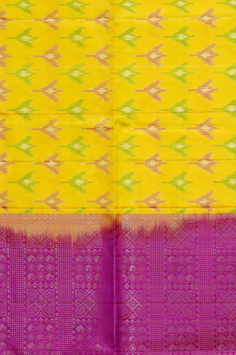 Radiant Yellow Soft Silk Saree