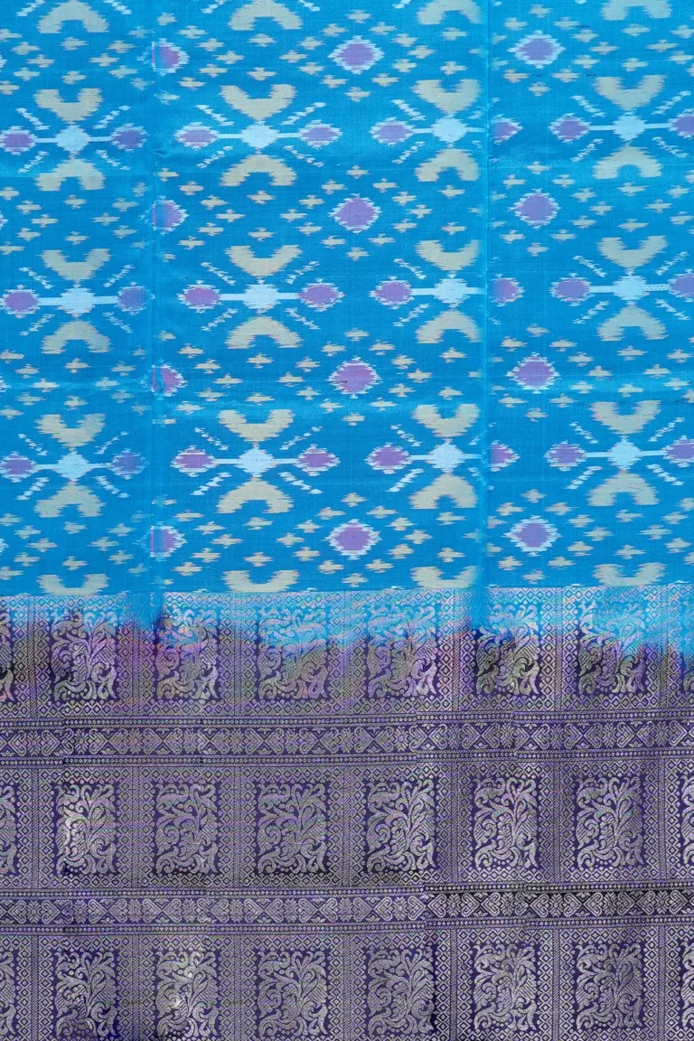 Royal Blue Soft Silk Saree