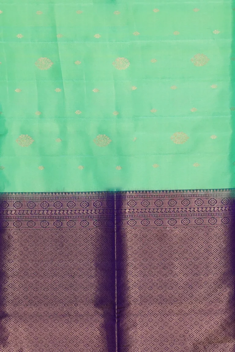 Mint Green Soft Silk Saree