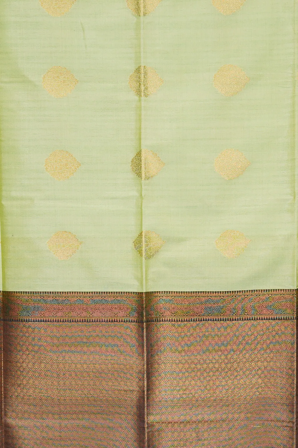 Pistachio Antique Gold Soft Silk