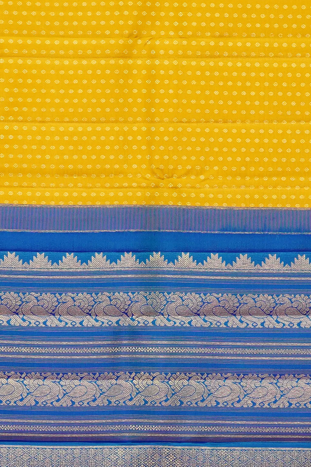 Sunshine Royal Blue Silk