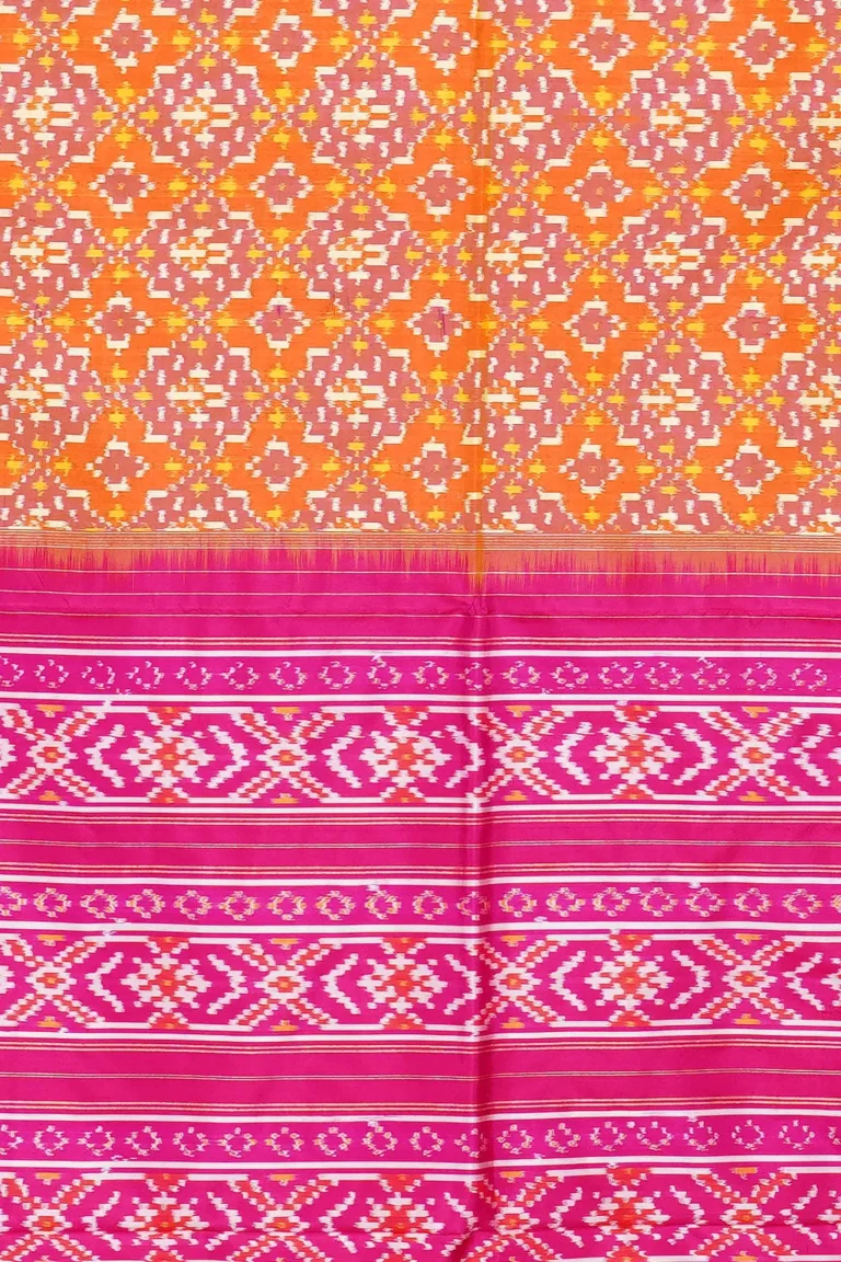 Sunset Pink Festive Silk