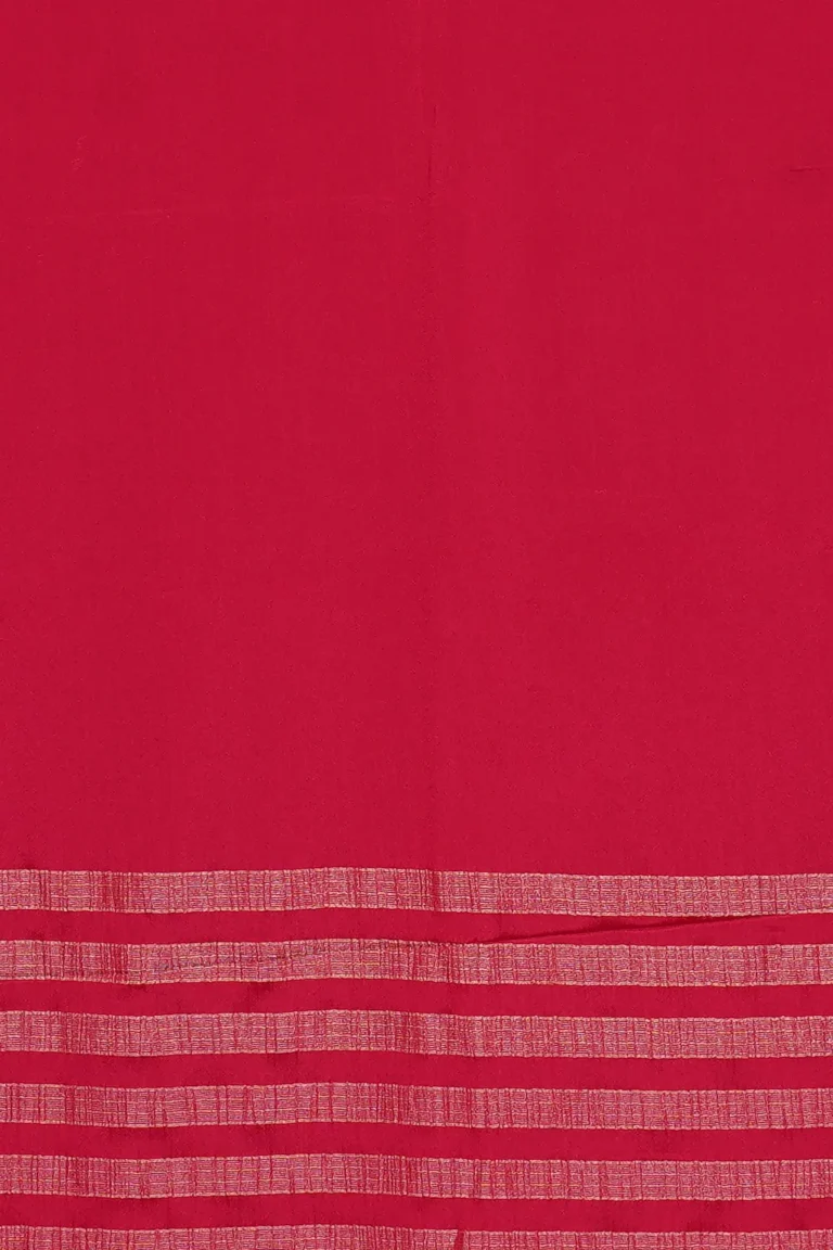 Ruby Rush Semi Mysore Silk Saree