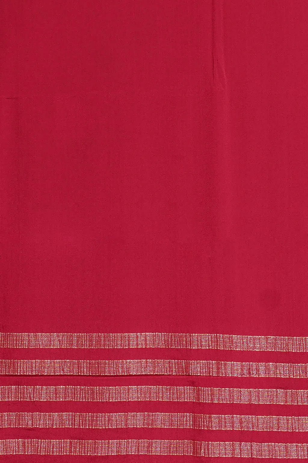 Wine Bloom Semi Mysore Silk Saree