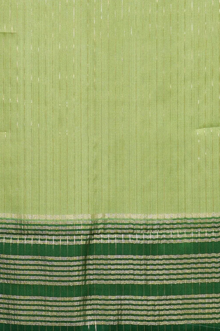 Pistachio Grace Semi Mysore Silk Saree