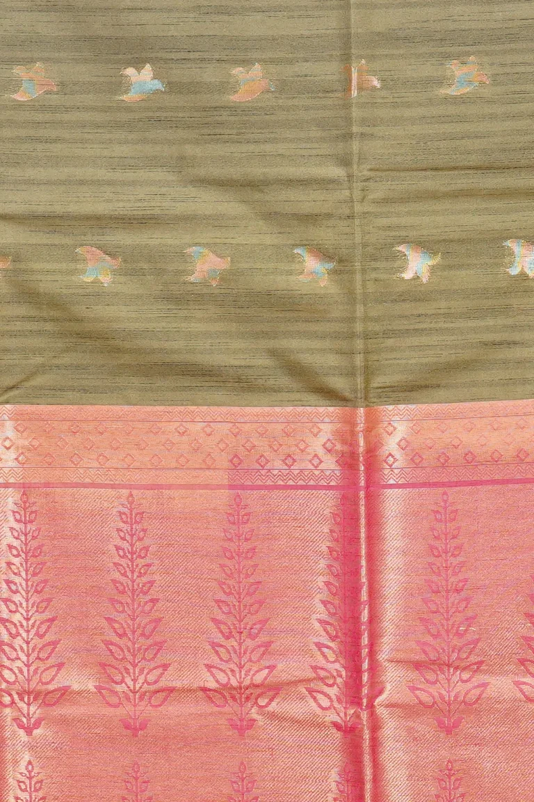 Olive Rose Semi Soft Silk